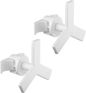 Portasciugamano senza foro per bagno, auto avvitante, Modello Star - Imagen 1 de 5