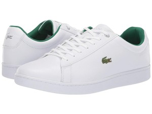 tenis lacoste blancos con verde hombre Gran venta - OFF 68%