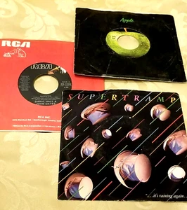 Vintage Collectible Lot of 3. 45 RPM Records Paul McCartney,Supertramp,Hall & Oa - Bild 1 von 10