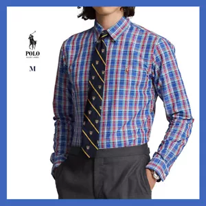 NWT - Polo Ralph Lauren Men's Classic-Fit Plaid Performance Shirt, Medium - $138 - Picture 1 of 6