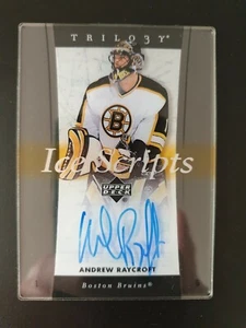 2005-06 UD Trilogy Ice Scripts IS-AR Andrew Raycroft - Bild 1 von 2