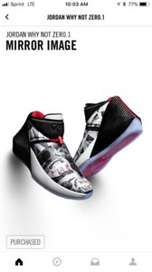 Jordan Why Not Zer0.1 AA2510-104 Russell Westbrook Size:10.5