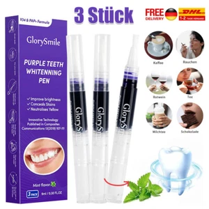 Zähne Whitening Bleaching Pen Zähne Zahnaufhellung Zahnweiß Stift Gel 3*3ml NEU - Bild 1 von 23