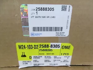 OEM NEW 2008-2009 Express Savana Body Wiring Harness Junction Block 25888305 - Picture 1 of 2