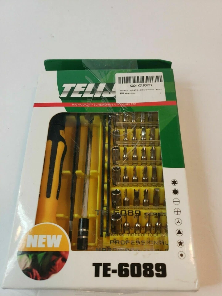45in1 Hex Precision Screwdriver Set For Watch Cell Phone - Image 1 of 1