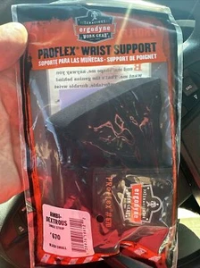 Ergodyne Proflex Wrist Support No 670 Black Small Ambidextrous Single Strap - Picture 1 of 2
