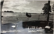 Leech Kake Walker, Minn. RPPC  1950