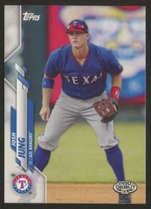 2020 TOPPS PRO DEBUT JOSH JUNG RC #PD-10