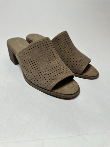 Koolaburra by UGG Raychel slip on scamosciato traforato mulo beige marrone taglia 9 5