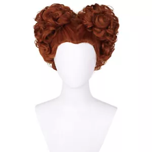 Hocus Pocus 2 Winifred Sanderson Cosplay Wig Synthetic Hair Halloween Party Prop - Picture 1 of 4
