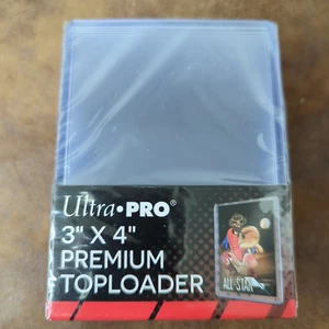 Ultra Pro 3" x 4" Premium Card Sleeves Size Toploader (25) New - Picture 1 of 4