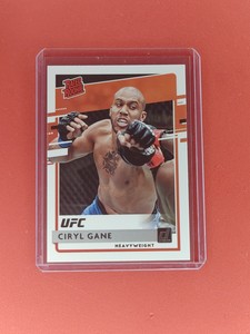 2021 Panini Chronicles UFC CIRYL GANE RC Rated Rookie Donruss Card No 28