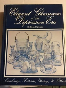 Elegant Glassware of the Depression Era SCHROEDER Collector Books Antique Guide - Imagen 1 de 4