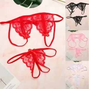 Women Sexy Lingerie Nightwear Sleepwear Babydoll Lace Bra G-string Underwear Set - Picture 1 of 16