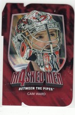 11/12 ITG BETWEEN THE PIPES CAM WARD MASKED MEN 4 RED DIE CUT #49