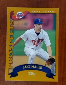 2002 Topps Traded T252 Jake Mauer RC Minnesota Twins - Picture 1 of 1