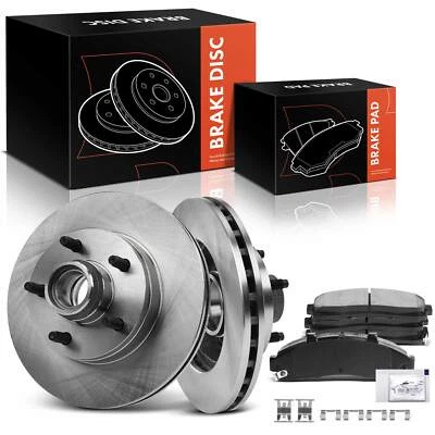 Nuevos rotores de freno de disco y pastillas de freno para Ford Ranger 98-01 Mazda B2500 B3000 delantero Foto 1 de 4