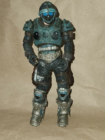 Rare Mixed Action Figure Lot Halo, Gears Of War, Ironman Anthony Carmine Cover