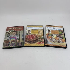 Gemischtes Set 3 gebrauchte Jeff Novick DVDs Fast Food Band 1 Kaloriendichte Nüsse Gesundheit - Bild 1 von 13