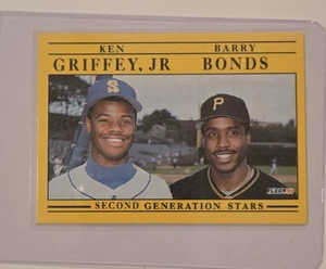 1991 Fleer - Ken Griffey Jr, Barry Bonds #710 - Bild 1 von 2