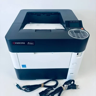 Impresora láser monocromática dúplex Kyocera ECOSYS FS-4100DN genuina + red Foto 1 de 4