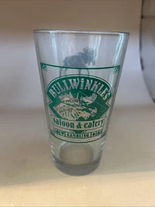 BULLWINKLE’S Salón y Restaurante Juego Big Sky Moose Drool Cerveza Vaso Pinta Montan - Imagen 1 de 6