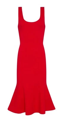 L’AGENCE Bisous Flared Midi Dress NWT Size S - Image 1 of 3