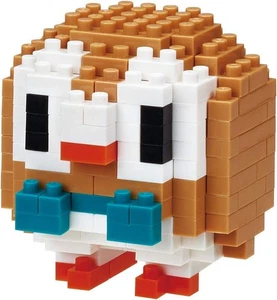 Nanoblock Pokemon Rowlet 170pcs Kawada 14510 - Picture 1 of 2