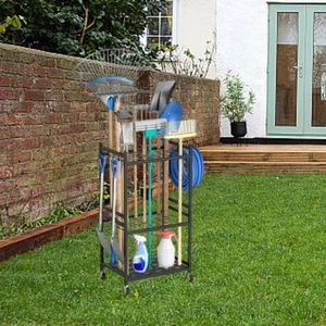 Organisateur d'outils de jardin, support de rangement stable pour - Foto 1 di 5