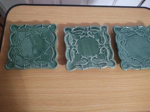 California Pantry Embossed Ceramic Plate Candle Holder Trivit with Wall Hanger 3 - Picture 1 of 4