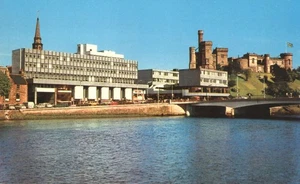 Cartolina Castello di Inverness con vista sul fiume Ness Inverness Scozia - Foto 1 di 2