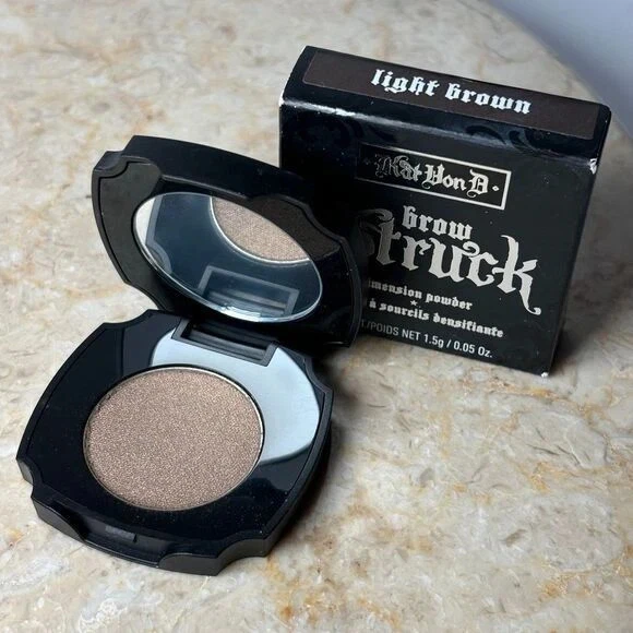 Kat Von D KVD Brow Struck 3d Powder Light Brown Vegan & Cruelty
