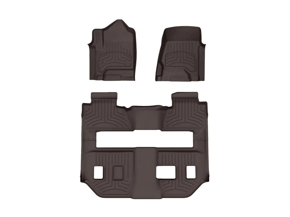WeatherTech FloorLiner HP para Chevrolet Suburban 2015-2020 - Juego completo, negro Foto 1 de 1