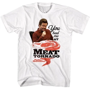 Parks and Recreation Meat Tornado Herren T-Shirt - Bild 1 von 2