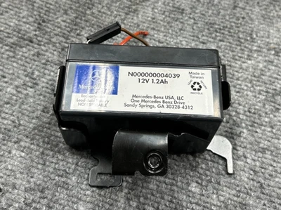 MERCEDES S350 BLUETEC W221 12-13 OEM AUXILIARY BACKUP BATTERY 12V 1.2Ah 113K - Image 1 of 4