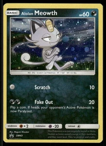 SM Promos #SM43 Alolan Meowth Holo - Bild 1 von 2