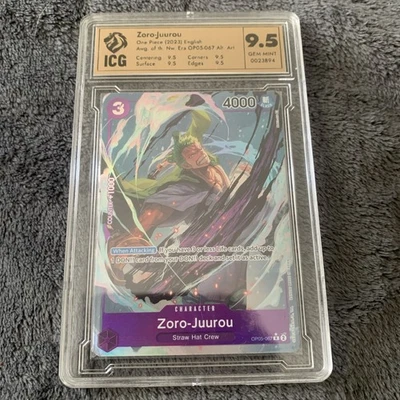 Zoro-uurou One Piece (2023) English Awg. of th. Nw. Era OP05-067 Alt. Art - Image 1 of 4