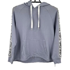 Calvin Klein Performance hooded sweatshirt purple tie activewear size 1X - Picture 1 of 5