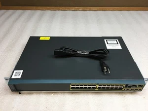 Cisco 2960-S Series WS-C2960S-24TS-L V04 24-Port Gigabit Ethernet Switch w/Ears - Picture 1 of 8