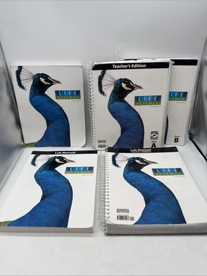 Bob Jones Life Science Student Text, Lab & Teacher (4th Edition) 7th Grade - Image 1 of 4