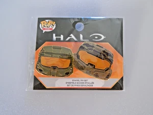 Funko Pop! Xbox Halo Helmet Enamel Pin Set Of Two Master Chief Spartan Helmet  - Picture 1 of 1