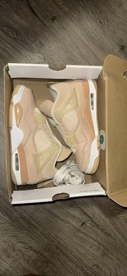 Air Jordan 4 Women's Retro Shimmer Sneakers Size 7 - Image 1 of 4