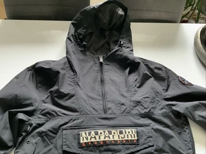 Regenjacke Naparijri Geographic Gr.S Schwarz Windjacke Top Zustand - Bild 1 von 10