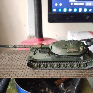 Homemade 1/72 705A Heavy Military Tank Finished Model Painted Ornament Toys - Picture 1 of 4