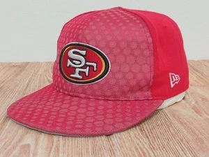 Sombrero Colección Vintage San Francisco 49ers New Era 39Thirty Snap Back Rojo - Imagen 1 de 10