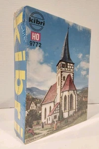 Kibri #9772 HO Scale Dorfkirche in Ditzingen Kirche Bausatz Brandneu Neu in OVP - Bild 1 von 6