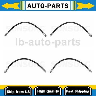Manguera de freno delantera trasera 4x para GMC PM251 5,2 L 1956 GMC PM251 4,4 L 1956-1957 Foto 1 de 4