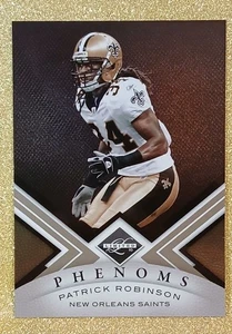Panini Limited #188 Patrick Robinson 386/499 New Orleans Saints 2010 - Imagen 1 de 3