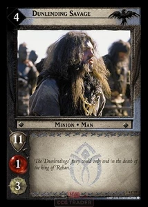 LOTR TCG  4C17 Dunlending Savage Two Towers - Picture 1 of 1