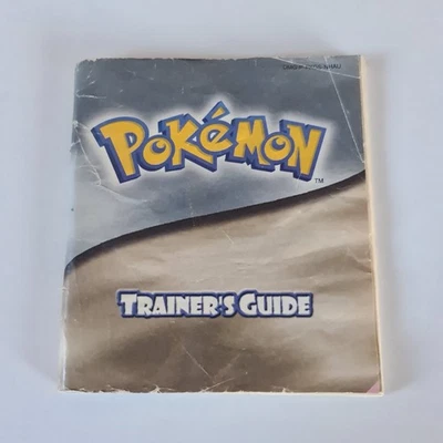 Manuel Guide du Dresseur Pokemon Or et Argent | Nintendo Gameboy DMG-P-PKGS-NHAU - Photo 1/3
